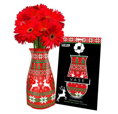 Deer They Come Vase