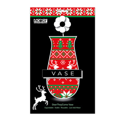 Deer They Come Vase