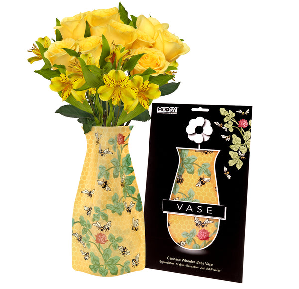 Candace Wheeler Bees Vase - Modgy
