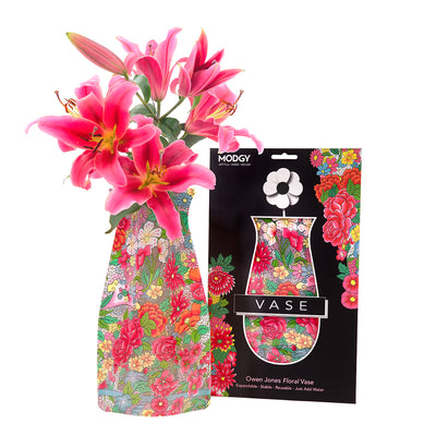 Owen Jones Floral Expandable Vase