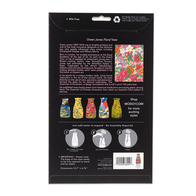 Owen Jones Floral Expandable Vase