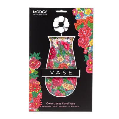 Owen Jones Floral Expandable Vase
