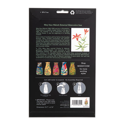 Mary Vaux Walcott Botanicals Expandable Vase - Modgy