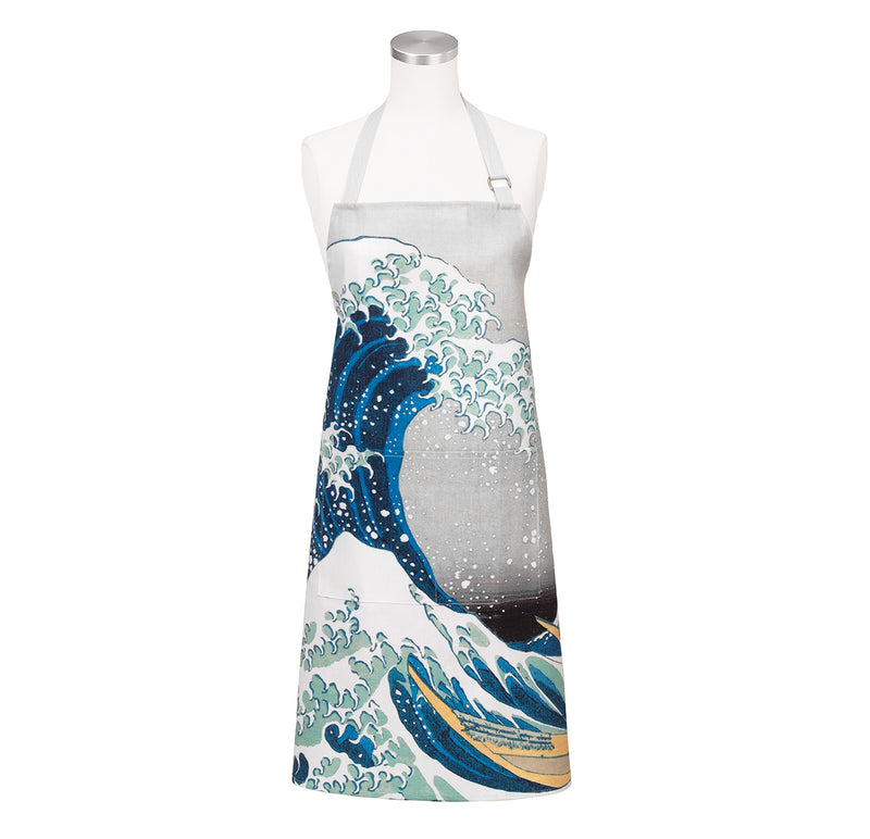 Hokusai Great Wave Apron