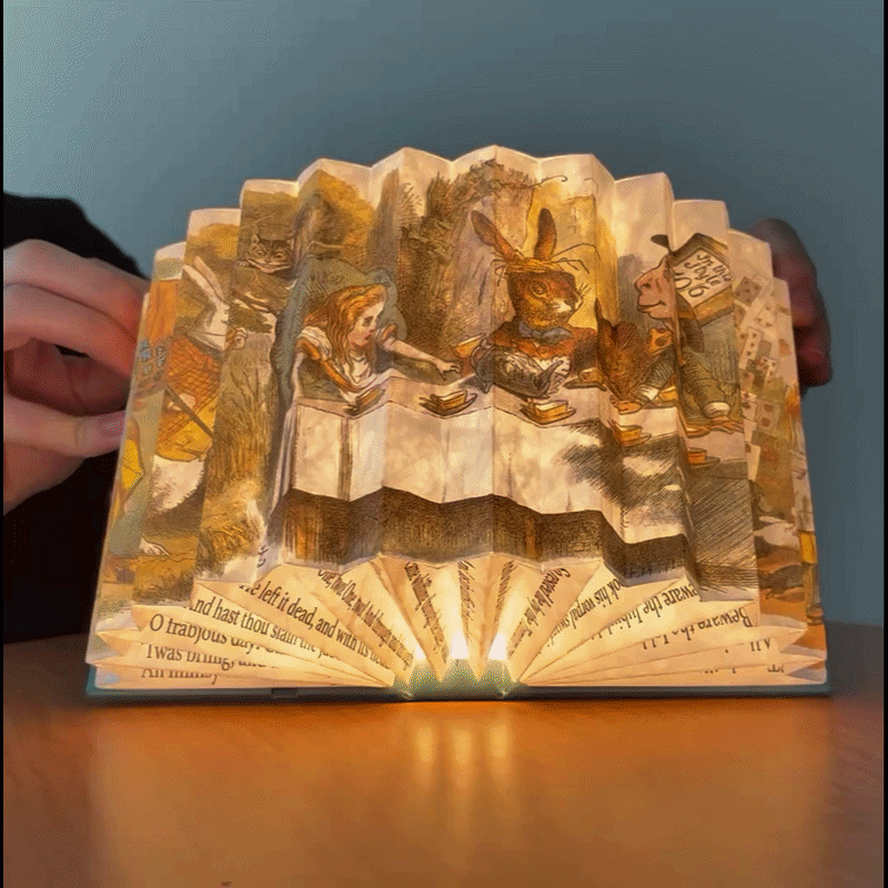 Alice's Adventures in Wonderland Light Book
