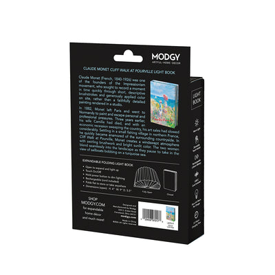 Claude Monet Cliff Walk at Pourville Light Book