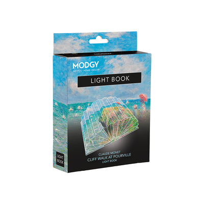 Claude Monet Cliff Walk at Pourville Light Book