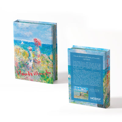 Claude Monet Cliff Walk at Pourville Light Book