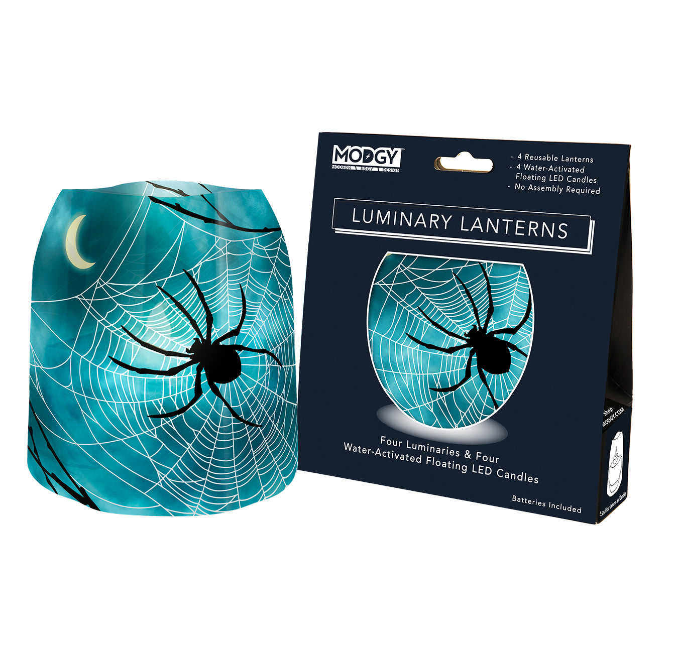 EEK! Spider Luminaries- 4 Per Pack