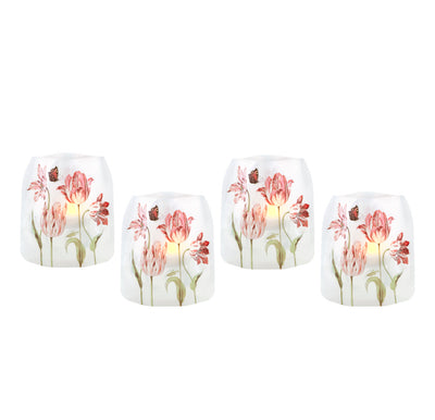 Jacob Marrell Tulips Luminaries - 4 Per Pack