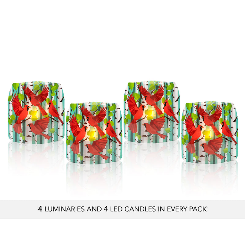 Cardy Party Luminaries - 4 per pack