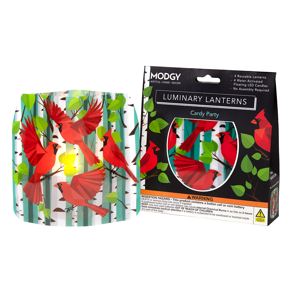 Cardy Party Luminaries - 4 per pack