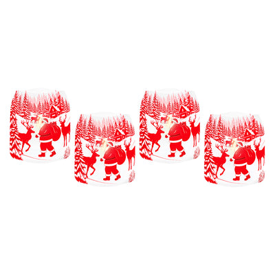 Simply Santa Luminary - 4 per pack