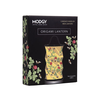 Modgy Candace Wheeler Bees Origami Lantern