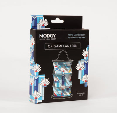 Modgy Frank Lloyd Wright Waterlilies Origami Lantern