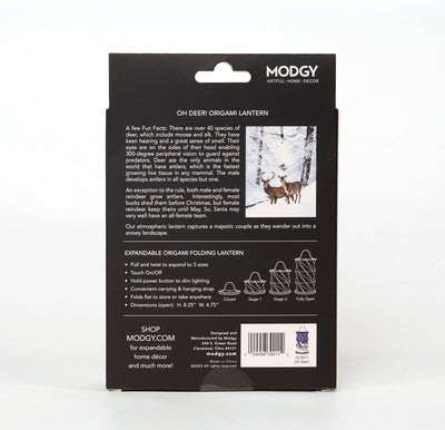 Modgy OhDeer! Origami Lantern