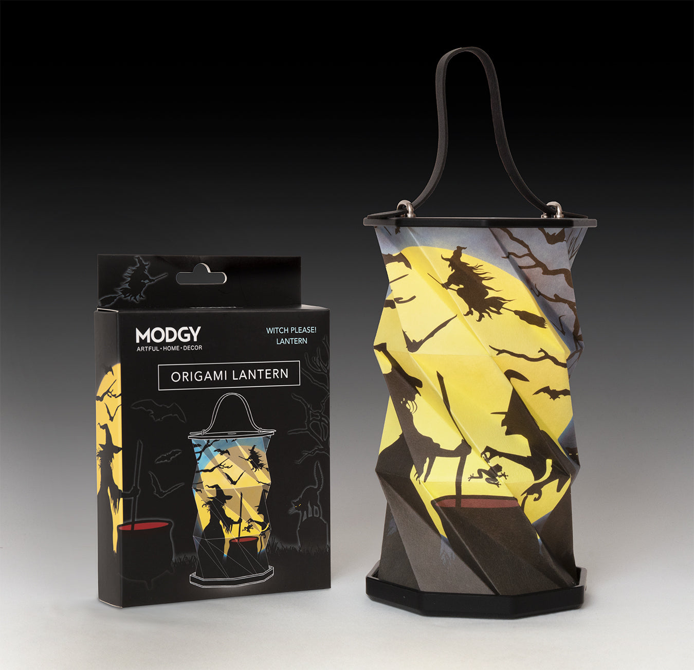 Modgy Witch Please! Origami Lantern