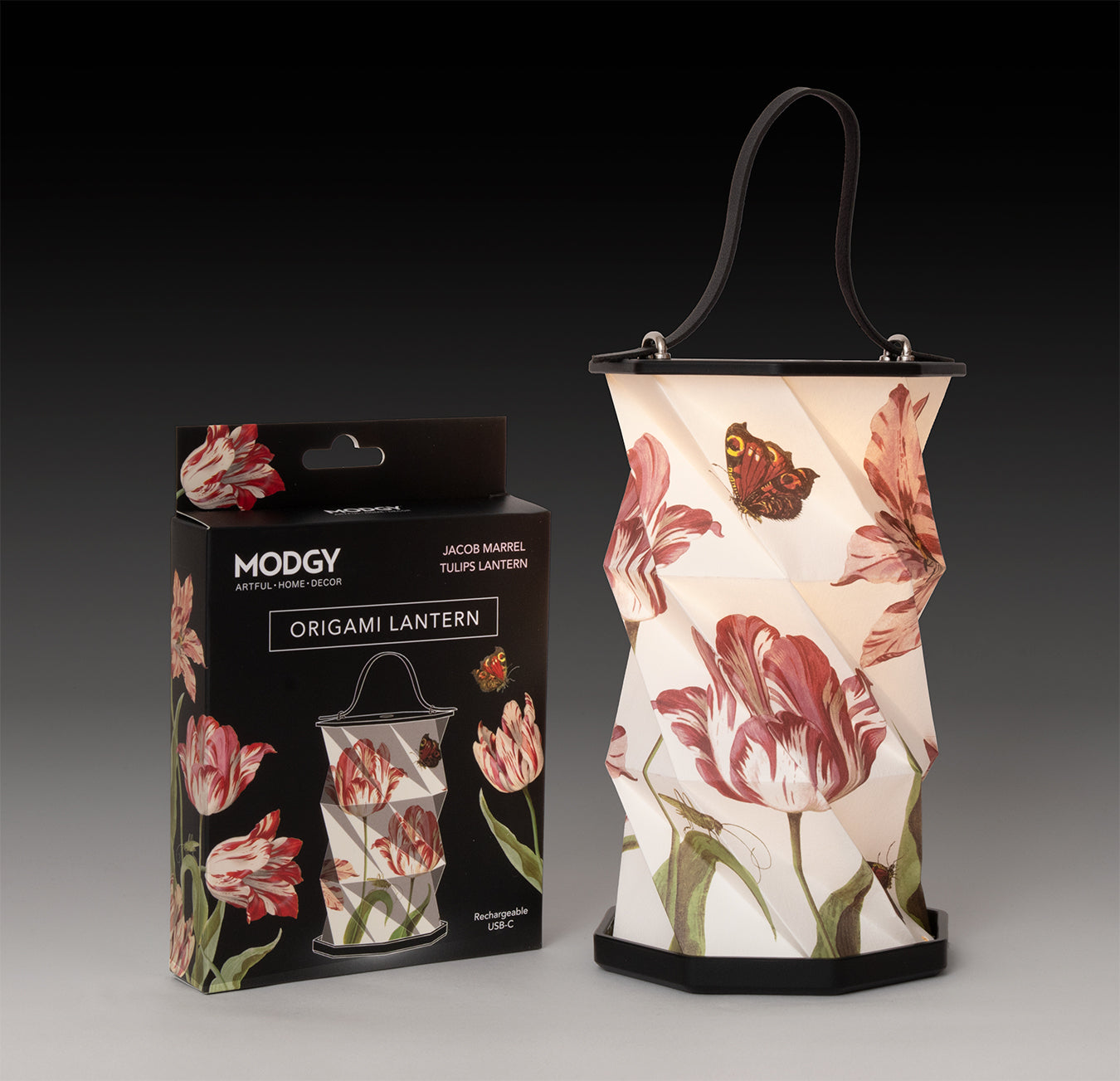 Modgy Jacob Marrell Tulips Origami Lantern