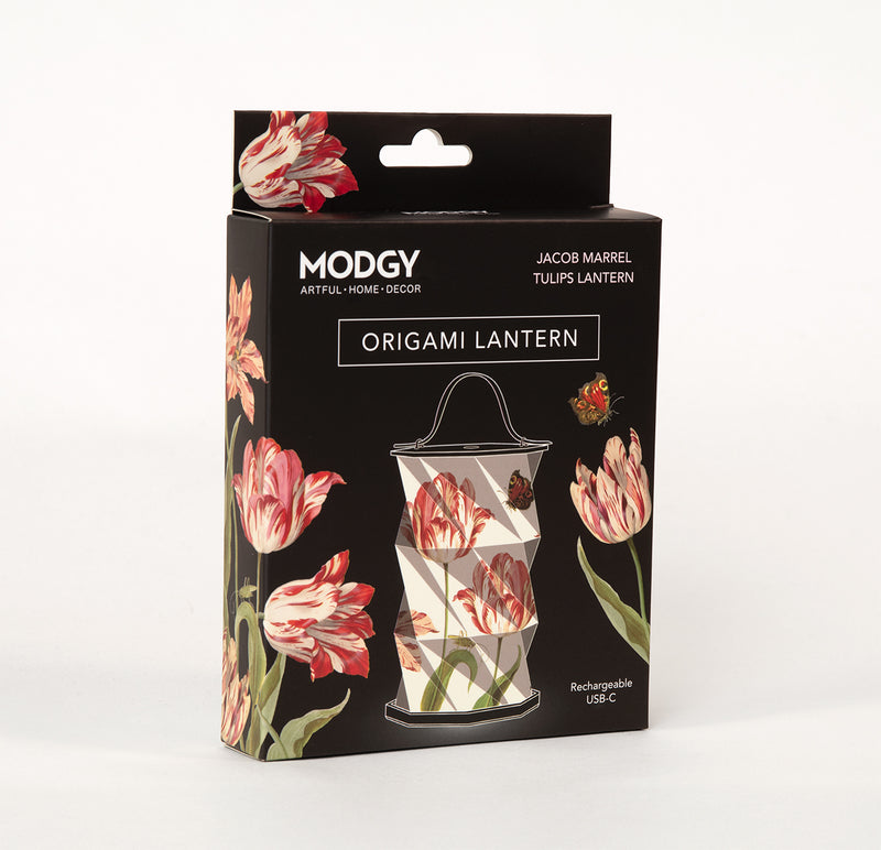 Modgy Jacob Marrell Tulips Origami Lantern