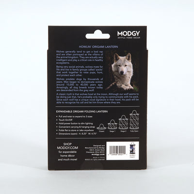 Howlin' Origami Lantern