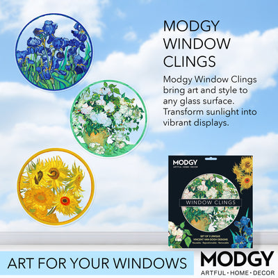 Modgy Window Cling Vincent van Gogh Set of 3