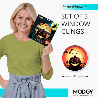 Modgy Window Cling Halloween Set of 3