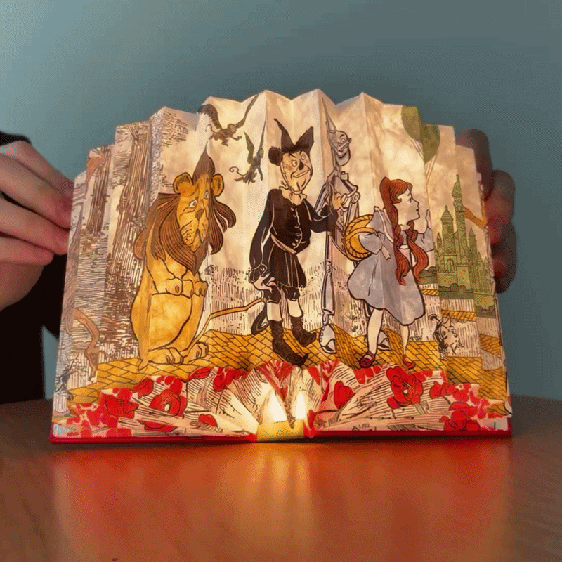 The Wonderful Wizard of Oz Light Book
