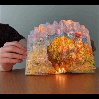 Claude Monet Cliff Walk at Pourville Light Book