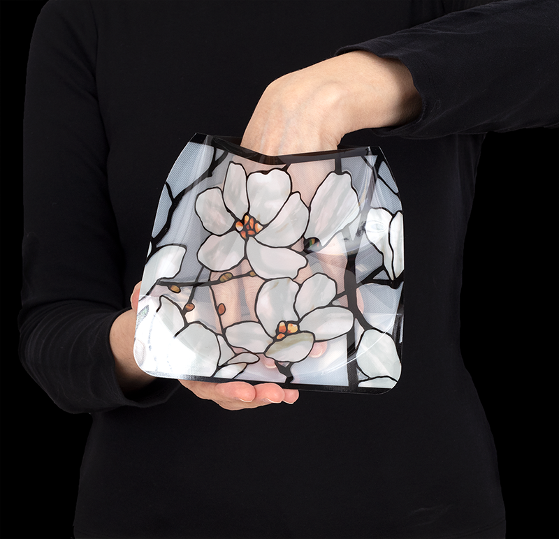 Insert hand into luminary