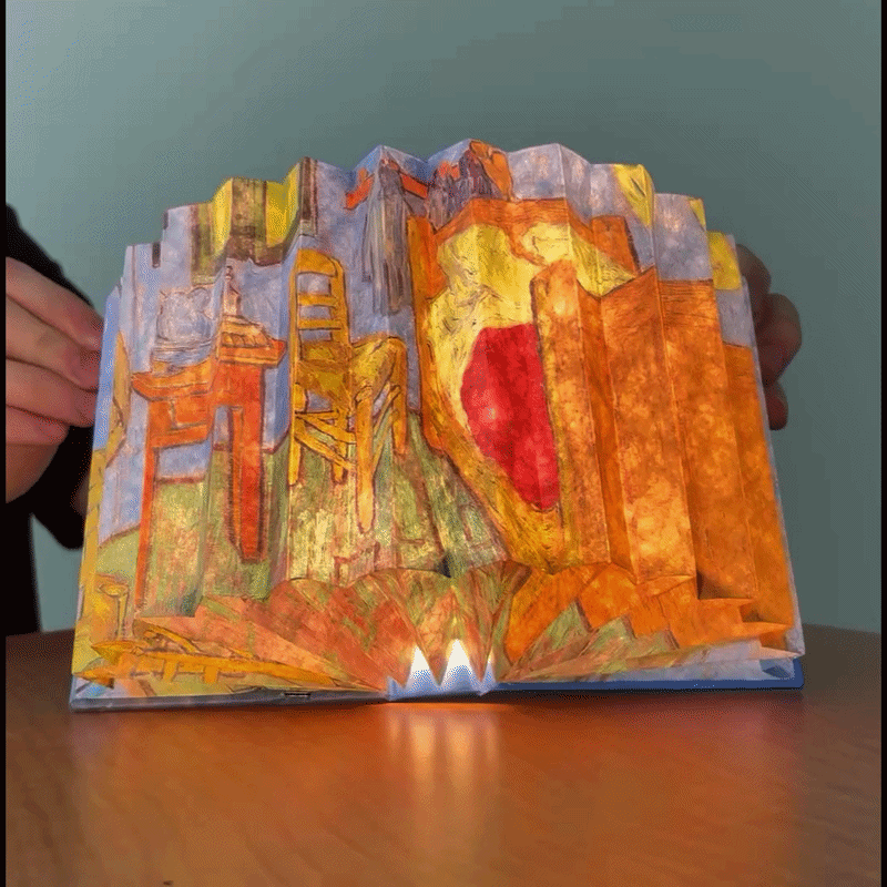 Vincent van Gogh The Bedroom Light Book