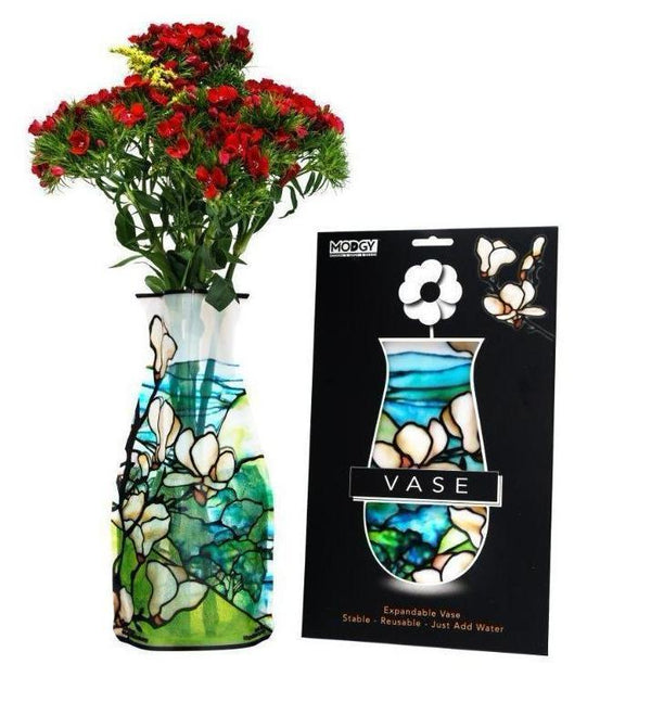 Louis C. Tiffany Magnolia Landscape Vase - Modgy