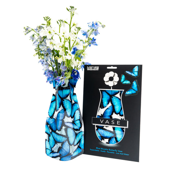 66185_Blue_Morpho_Vase_with_fl