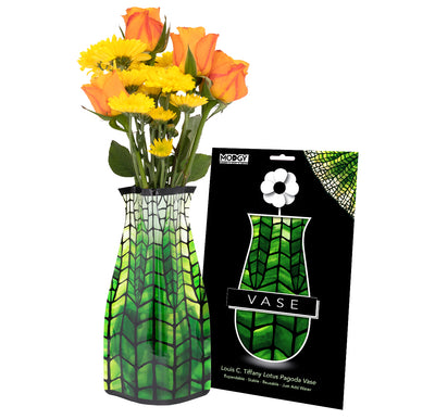 Louis C. Tiffany Lotus Pagoda Vase