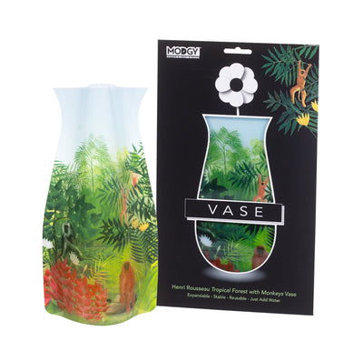 Rousseau Monkeys Vase