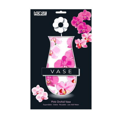 Pink Orchid Vase