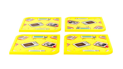 Telly - 4 Coaster Set - Modgy