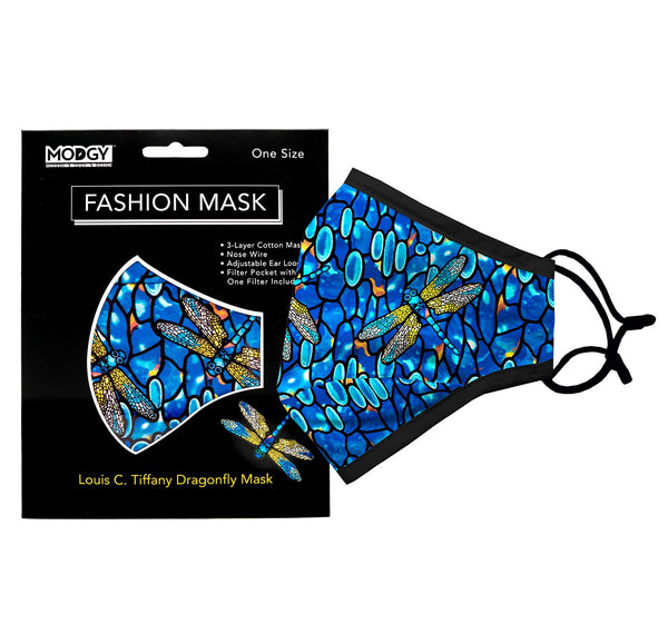 Louis C. Tiffany Dragonfly Fashion Mask - Modgy
