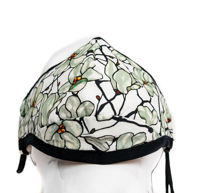 Louis C. Tiffany Magnolia Window Fashion Mask