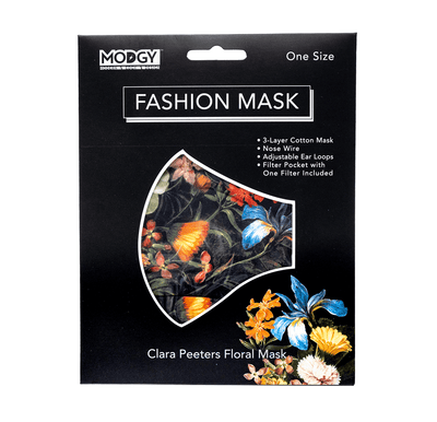 Clara Peeters Floral Fashion Mask