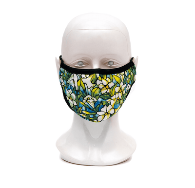 Louis C. Tiffany Field of Lilies Fashion Mask