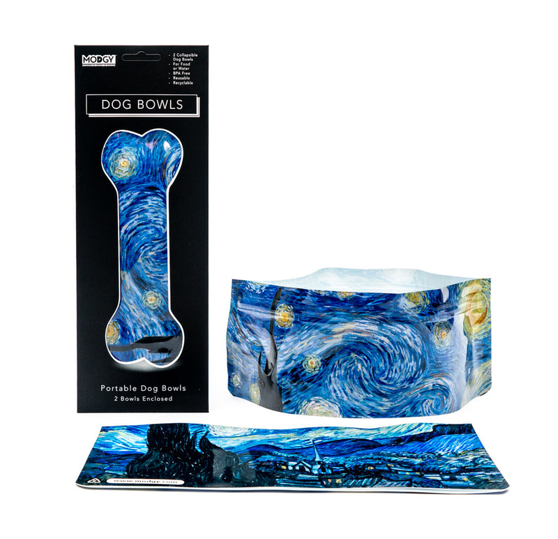 Vincent van Gogh Starry Night - Set of 2 bowls
