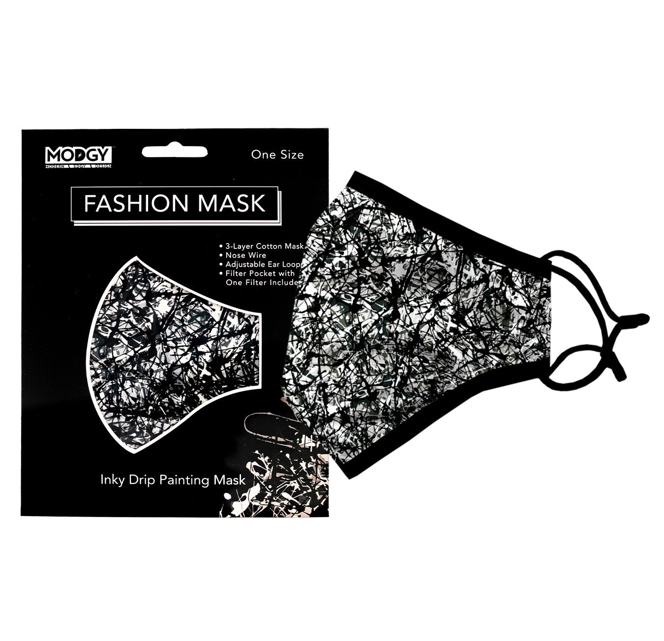 Inky Fashion Mask