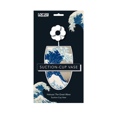 Hokusai The Great Wave Large Suction-Cup Vase