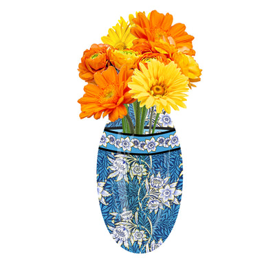 William Morris Tulip & Willow Large Suction Cup Vase