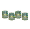 Claude Monet Water Lily Pond Luminaries - 4 Per Pack