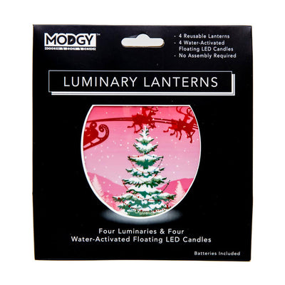 SleighingIt Luminaries - 4 Per Pack