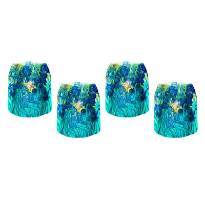 Vincent Van Gogh Irises Luminary - 4 Per Pack