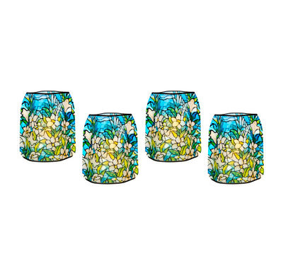 Louis C. Tiffany Field Of Lilies Luminaries - 4 Per Pack