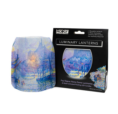 Paul Signac Notre-Dame-De-La-Garde Luminaries - 4 Per Pack