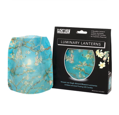 Van Gogh Almond Blossom Luminaries - 4 Per Pack